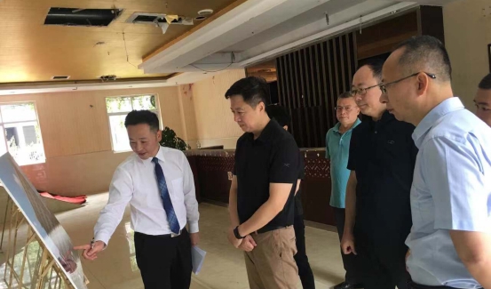 集团向导率队考察尊龙凯时人生就是博z6com旅馆部分存量项目
