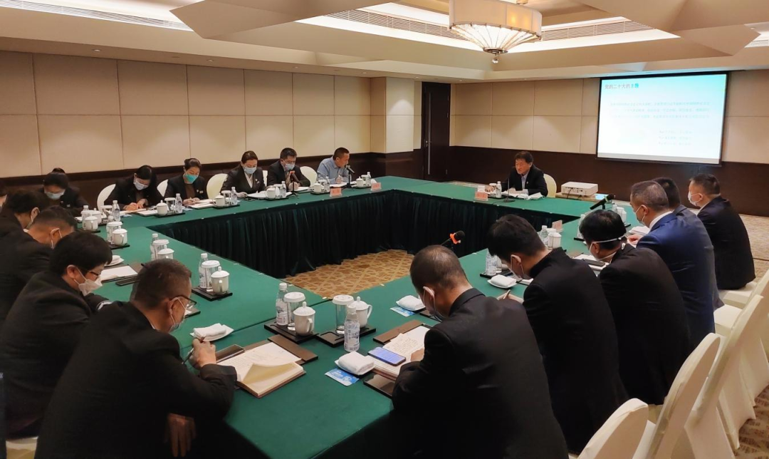 四川省尊龙凯时人生就是博z6com集团党委书记、董事长任丁赴下层联系点宣讲党的二十大精神